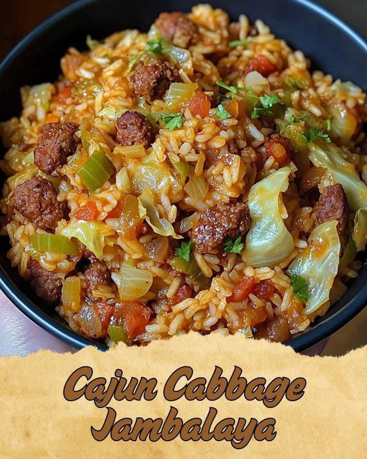 ♡MomSwift Cajun Cabbage Jambalaya♡