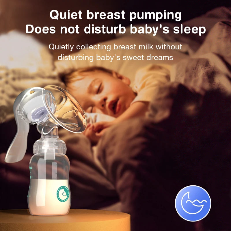 Dr.isla Breast Pump Baby Nipple Manual Suction Milk Pump Feeding