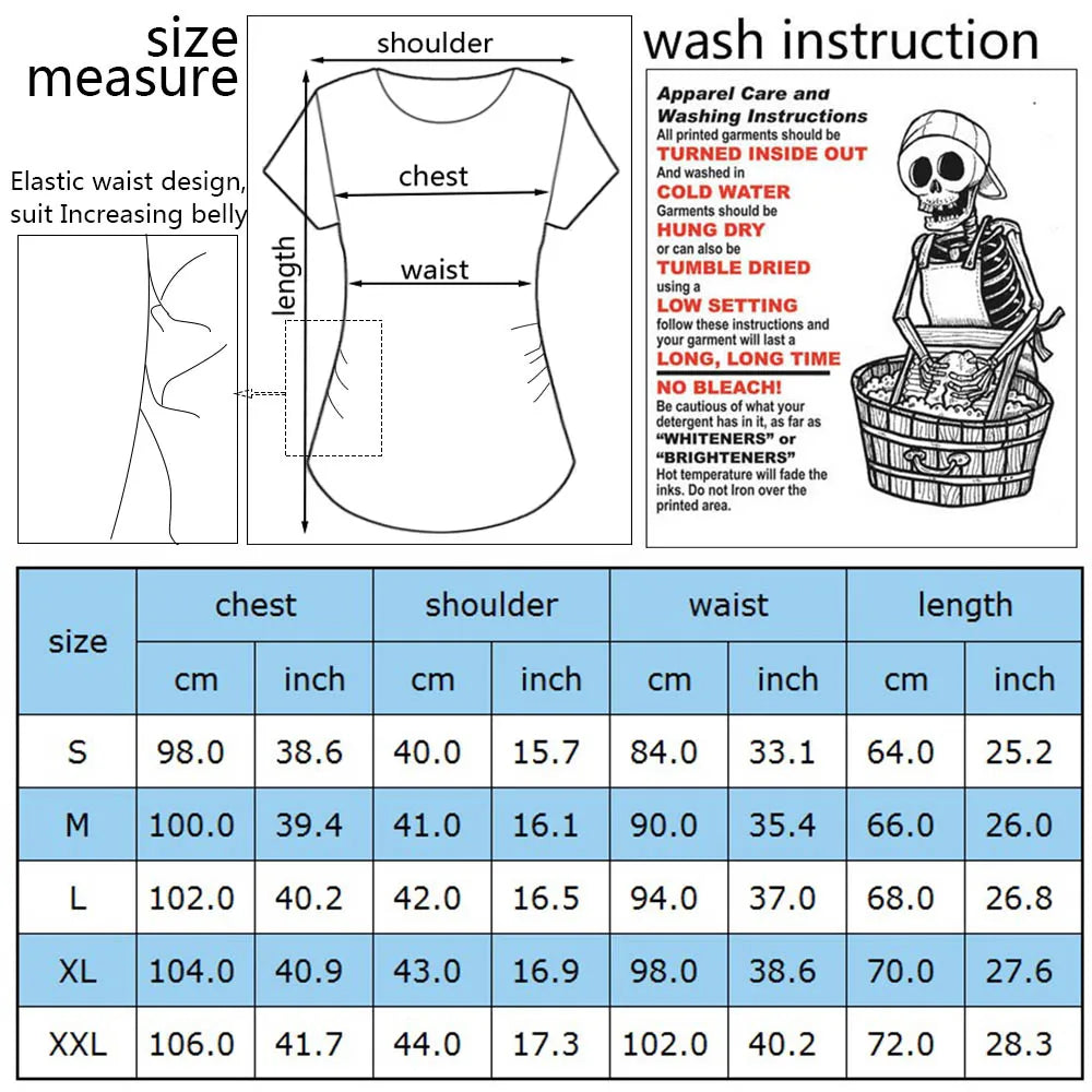 Cute Pregnant Women Maternity Clothes Baby Print Pregnant Funny T-shirt Summer Maternity Top Pregnancy Announcement New Baby Tee