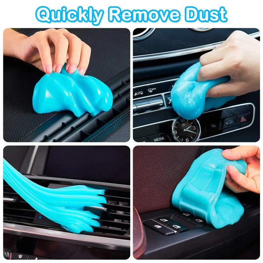 70g Car Cleaning Gel Slime Magic Mud Automobile Air Vent Computer Keyboard Dirt Dust Remover Gel Car Wash Interior Cleaning Tool