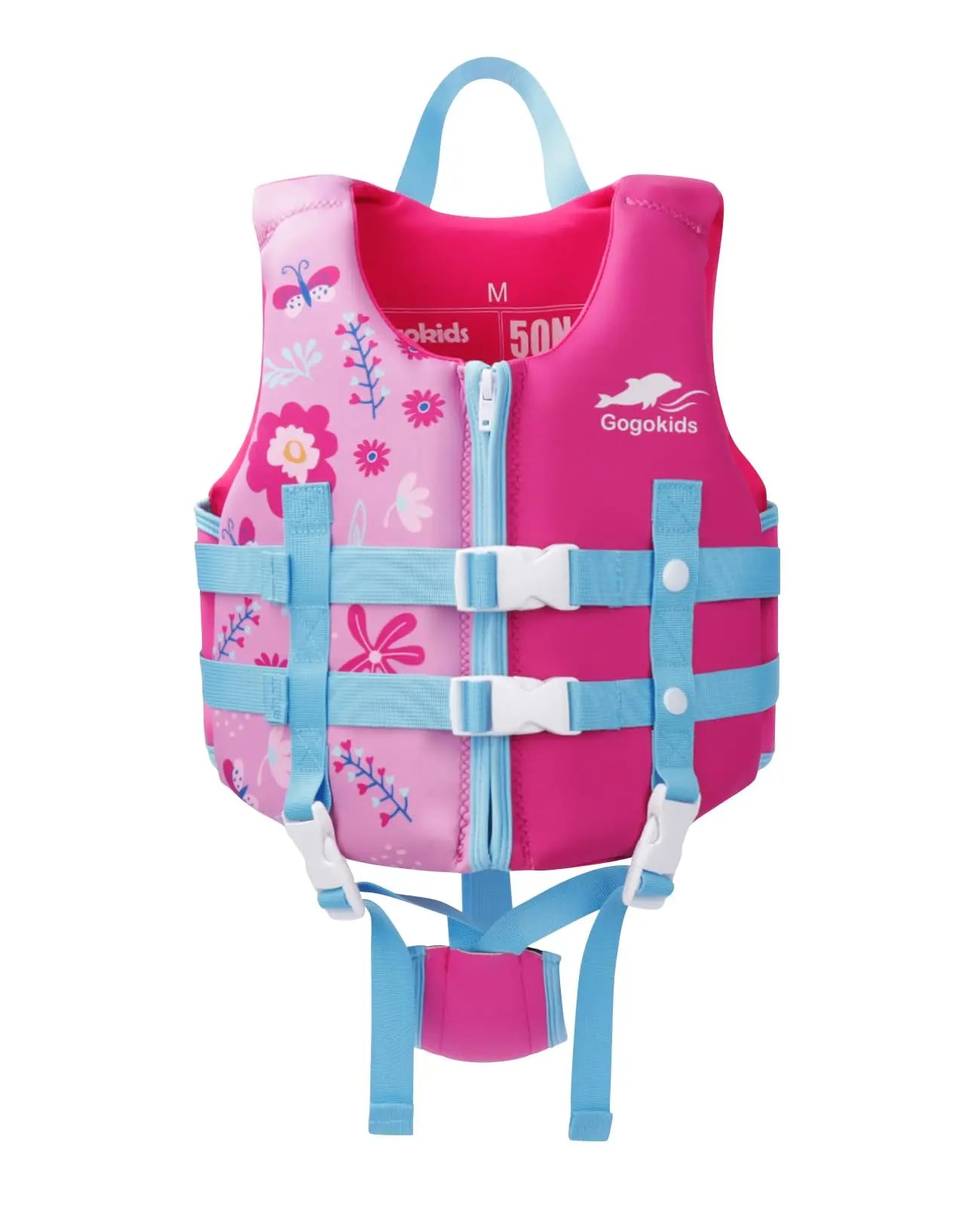 Gogokids Kids Life Jacket Float Jacket Toddler Swimsuit Assist Swimwear Swim Training Buoyancy Swim Vest Neoprene Life Jacket