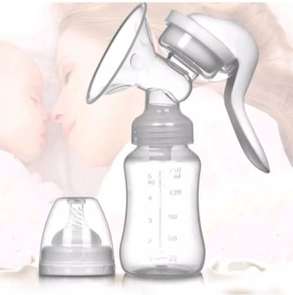 Silicone manual breast pump / adjustable suction / mother and baby