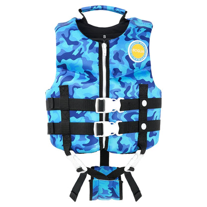 Gogokids Kids Life Jacket Float Jacket Toddler Swimsuit Assist Swimwear Swim Training Buoyancy Swim Vest Neoprene Life Jacket