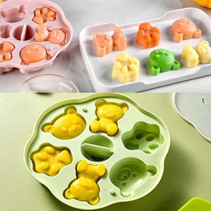 1Pcs Silicone Muffin Molds Cupcake/Ice Cubes Mold Fits 5 To 8 Qt Pressure Cooker Sous Vide Egg Bite Maker Air Fryer Accessories