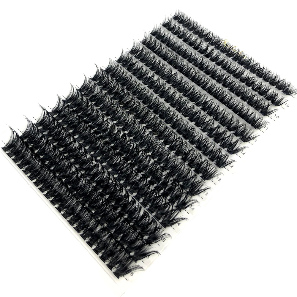 30D 40D 60D 80D Mixed Tray Individual Lashes 3D Russia Volume Eye Lashes Soft Natural Lashes Mink Lash Cluster False Eyelashes