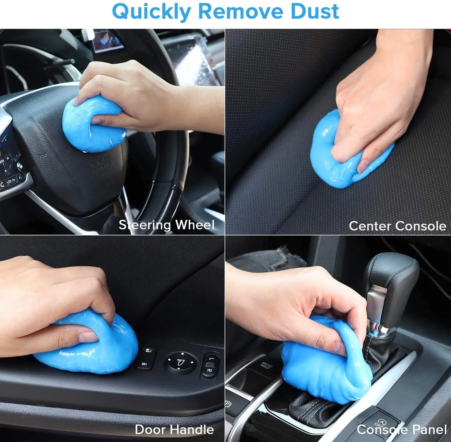 SEAMETAL Car Cleaning Gel Multifunctional Air Vent Outlet Dashboard Laptop Magic Cleaning Tool Wash Mud Dust Remover Dirt Clean