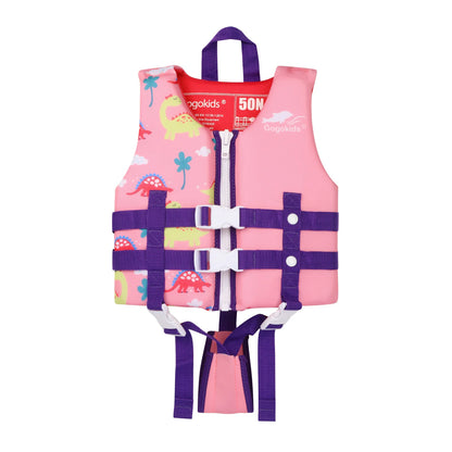 Gogokids Kids Life Jacket Float Jacket Toddler Swimsuit Assist Swimwear Swim Training Buoyancy Swim Vest Neoprene Life Jacket